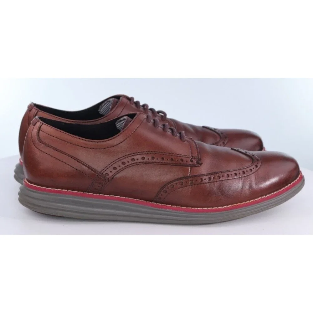 Cole Haan Original Grand Men's Wingtip Oxfords Dress Shoes Size 11.5 M C34058
